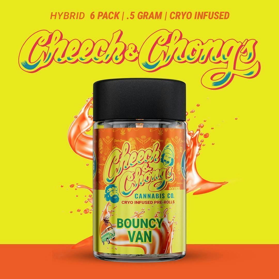 Bouncy Van | Cryo Infused Minis | 0.5g each | 6pk - Cheech and
