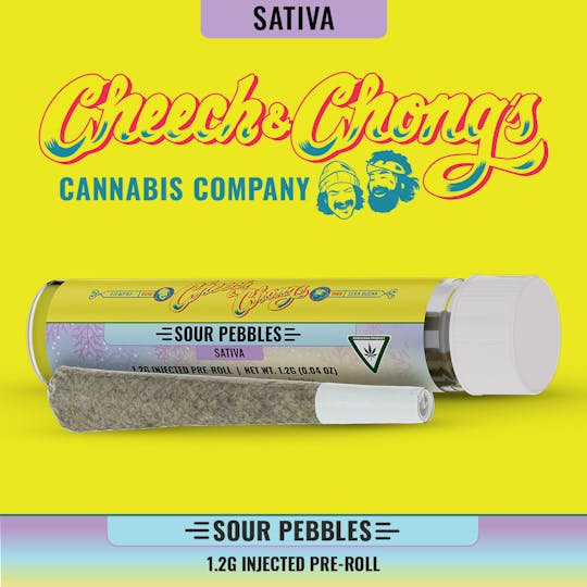 Cheech and Chong - Michigan - Cheech & Chong | Sour Pebbles | Injected Pre-Rolls 1.2g - 1