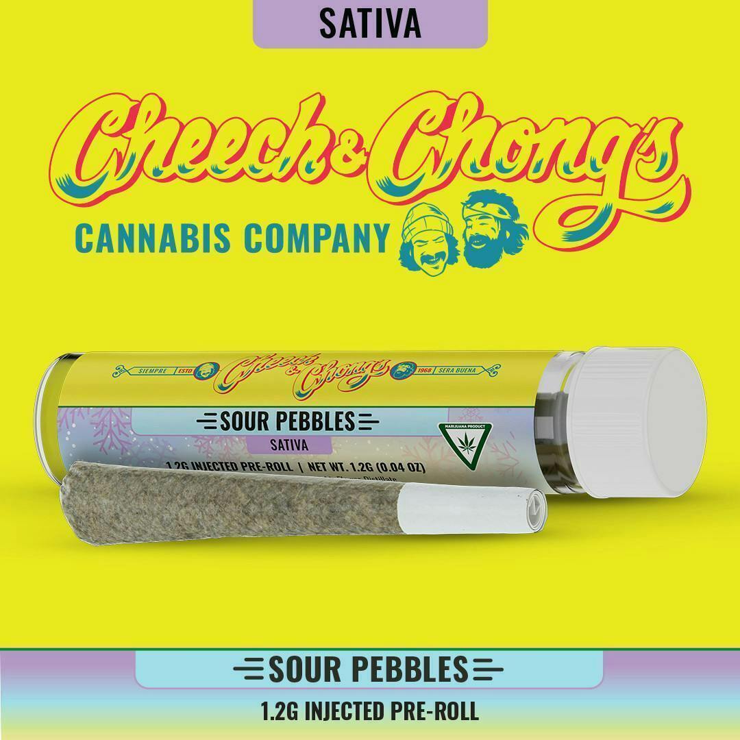 Cheech and Chong - Michigan - Sour Pebbles | Infused Joint | 1.2g - 1