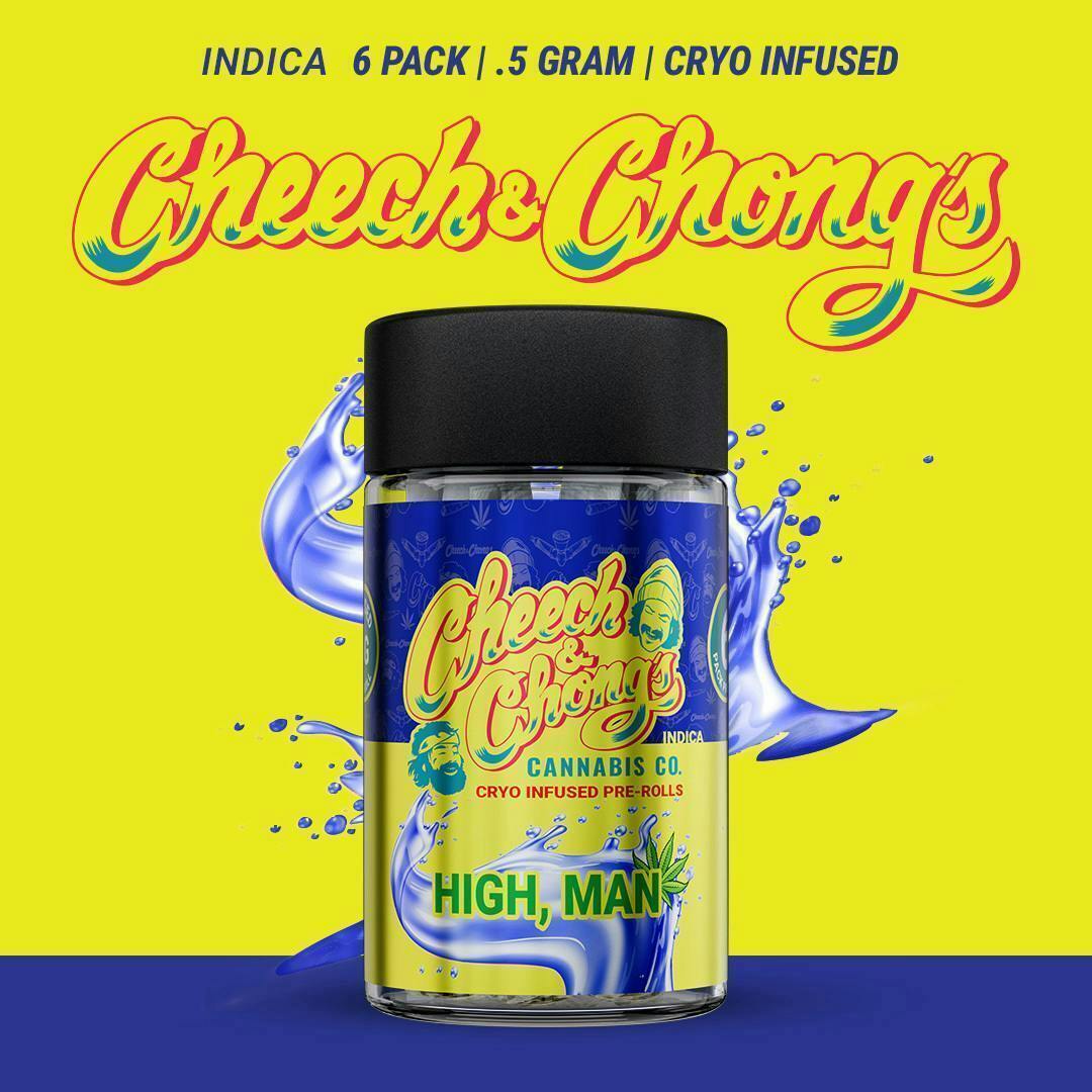 Cheech and Chong - Michigan - High Man | Cryo Infused Minis | 0.5g each | 6pk - 1