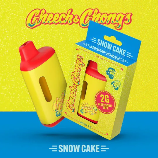 Cheech and Chong - Michigan - Snow Cake | Disposable | 2g - 1