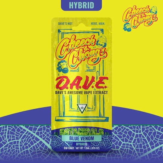 Cheech and Chong - Michigan - Cheech & Chong | Blue Venom (Hybrid) | 510 Dave Cart 1g - 1
