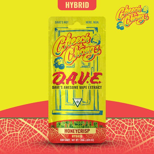 Cheech and Chong - Michigan - Cheech & Chong | Honey Crisp (Hybrid) | 510 Dave Cart 1g - 1