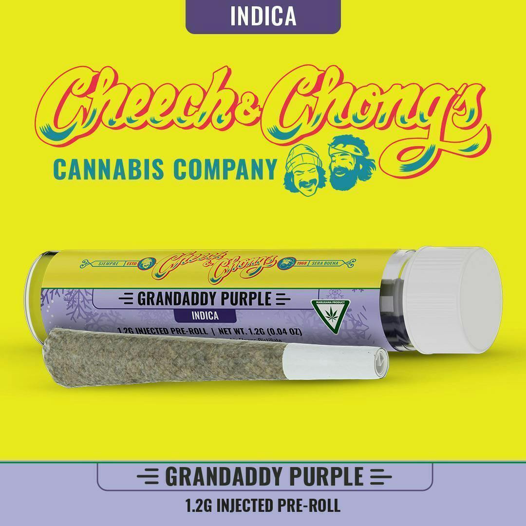 Cheech and Chong - Michigan - Grand Daddy Purple | Infused Joint | 1.2g - 1