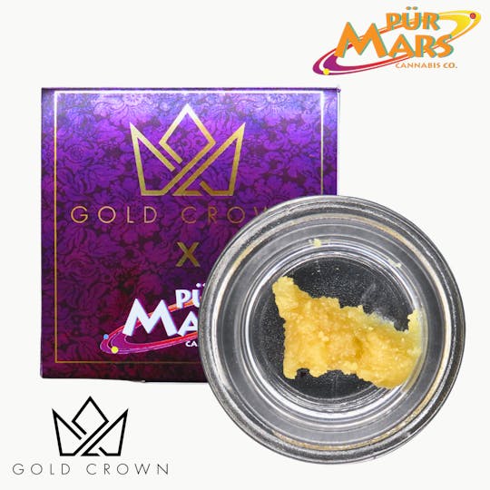 Gold Crown - Gold Crown x Pur Mars | Budder 1g | Nightmare Cookies - 1