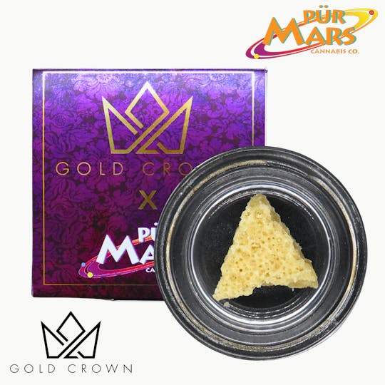 Gold Crown - Gold Crown x Pur Mars | Crumble 1g | Nightmare Cookies - 1