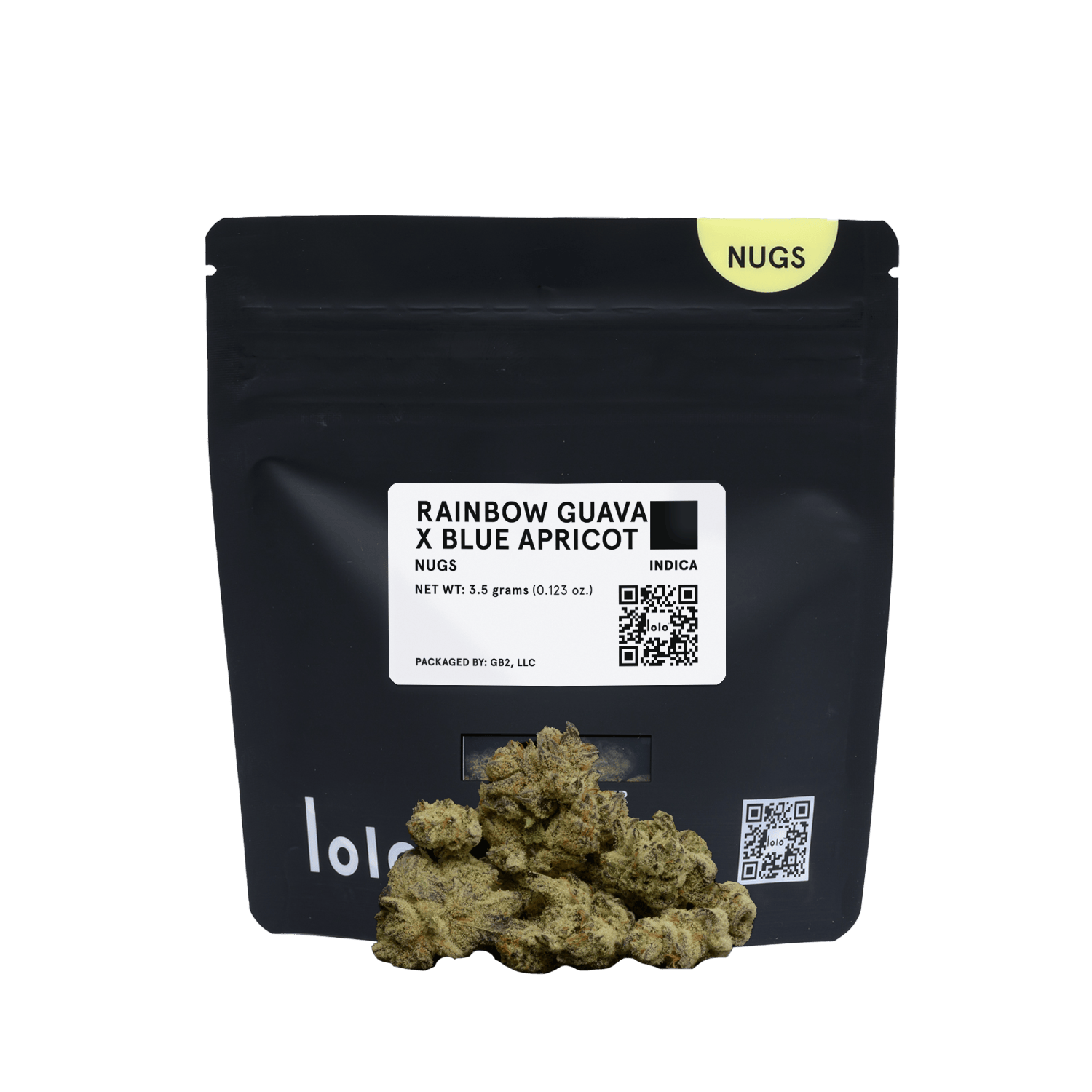 lolo - lolo | Rainbow Guava + Blue Apricot | Indoor Nugs | 3.5g - 1
