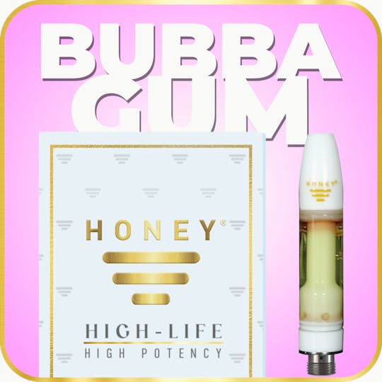 Honey® - Bubba Gum 1G THC Cartridge – High Life - 1