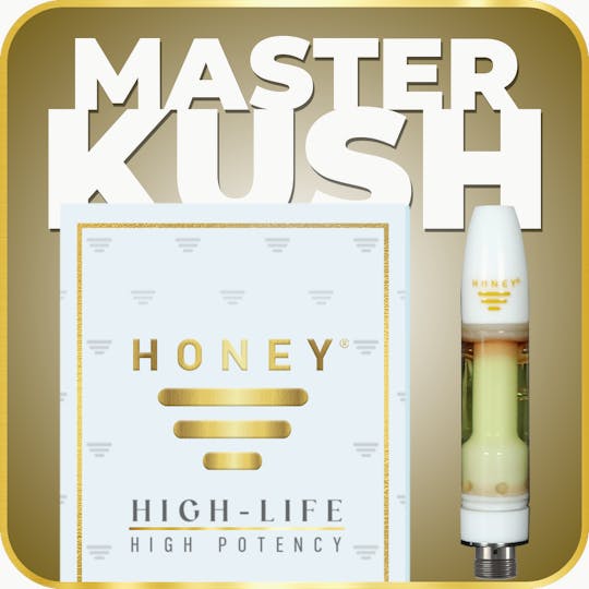 Honey® - Master Kush - 1G THC Cartridge - High Life - 1