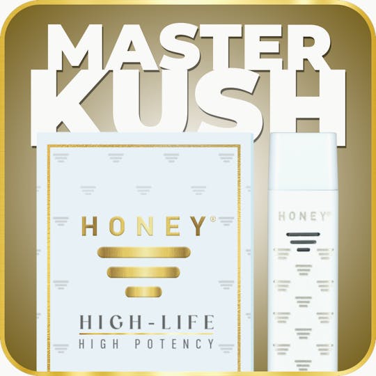 Honey® - Master Kush - 1G Disposable Vape Pen – High Life - 1