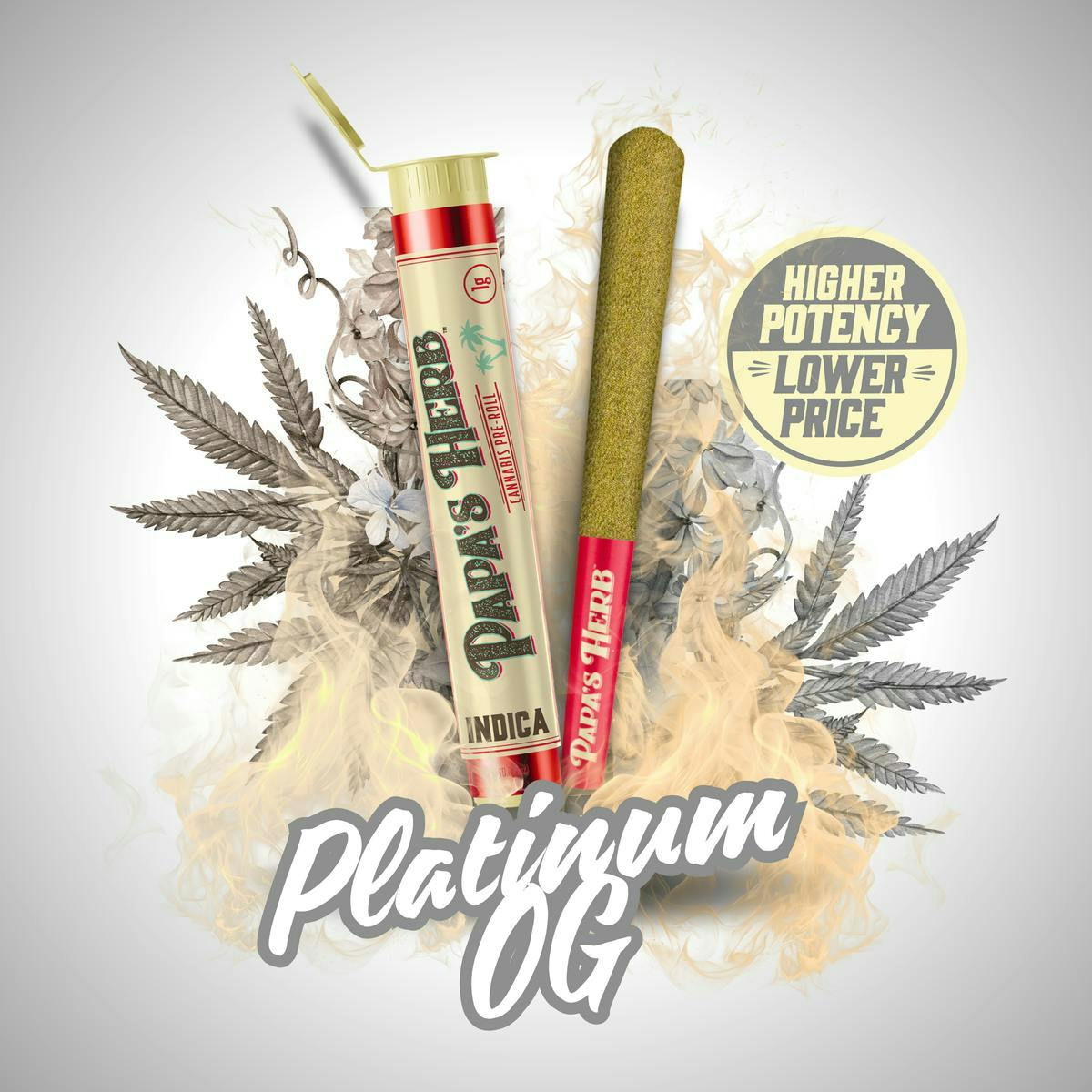 Papa's Herb - Platinum OG | Joint | 1g - 1