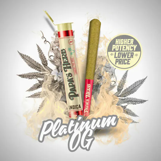 Papa's Herb - Platinum OG | Joint | 1g - 1