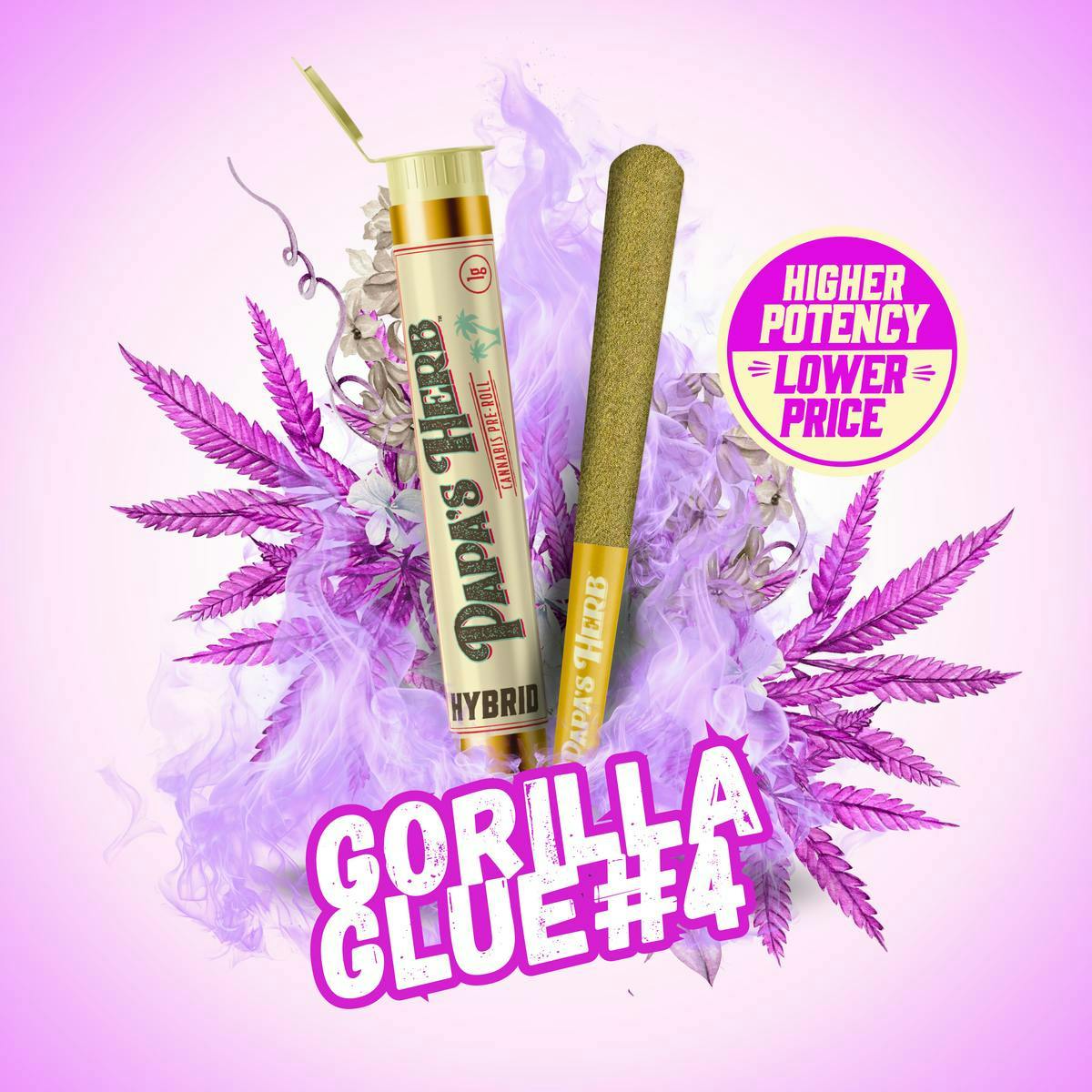 Papa's Herb - Gorilla Glue #4 | Joint | 1g - 1