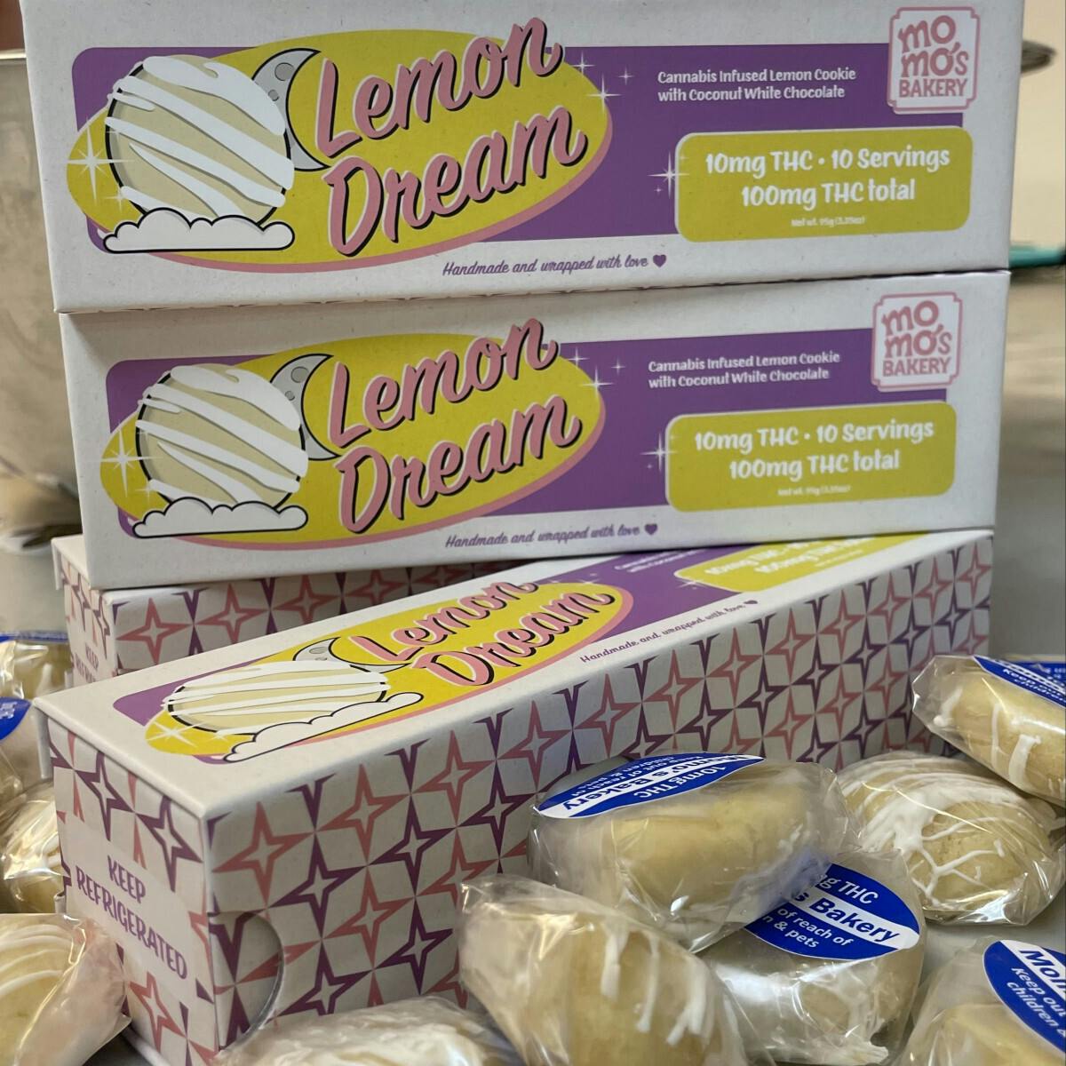 MoMo's Bakery - Lemon Dreams | 10pk | 100mg total - 1