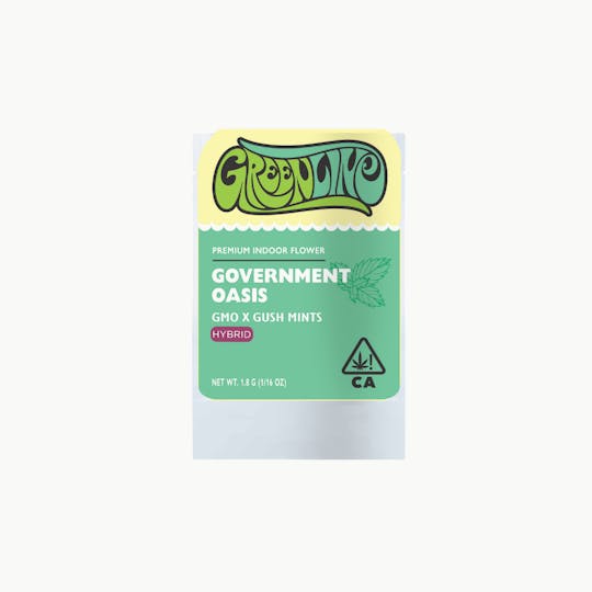 Greenline - GovernMent Oasis - 1/16 oz - Indoor - Hybrid - 1.8g - 1