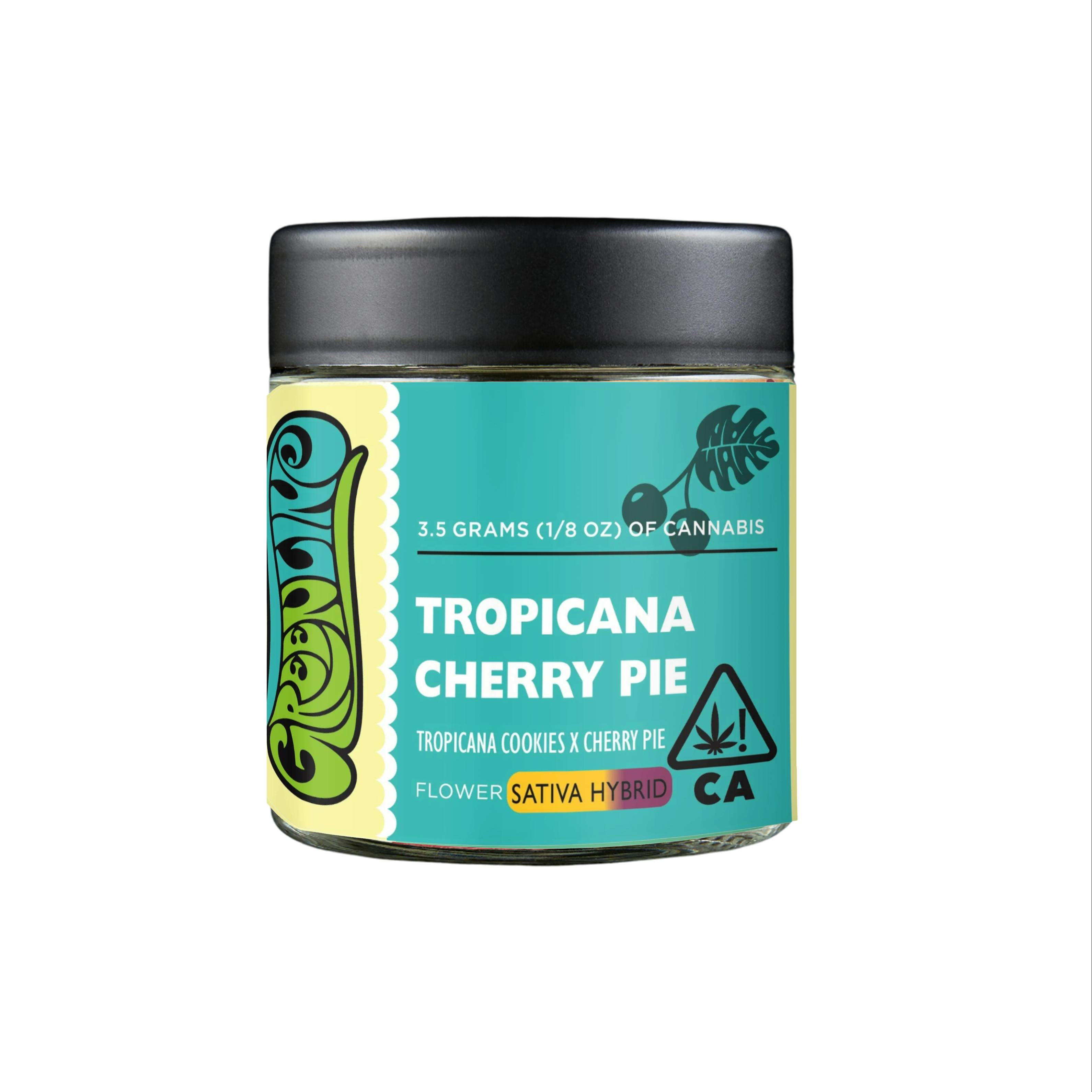 Greenline - Tropicana Cherry Pie - 1/8 oz - Indoor - Sativa - 3.5g - 1