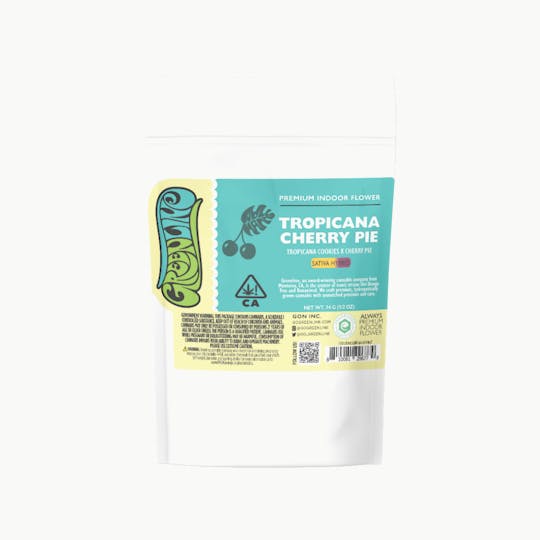Greenline - Tropicana Cherry Pie - 1/2 oz - Indoor - Sativa Hybrid - 14g - 1