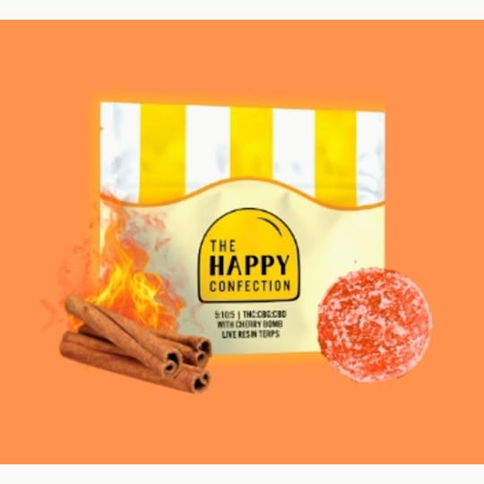 The Happy Confection - Sultry Cinnamon Infused Gems 20pk | 100mg total - 1