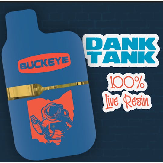 Buckeye - Sour Blue Diesel 100% Live Resin Dank Tank - 1