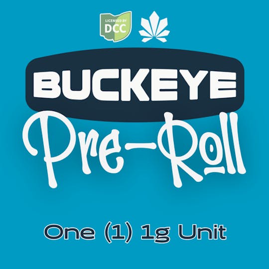 Buckeye - Sour Larry RAW Cross Pre-Roll 1g - 1