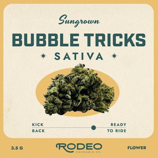 Rodeo Cannabis - Bubble Tricks 3.5g Sun Grown Flower - 1
