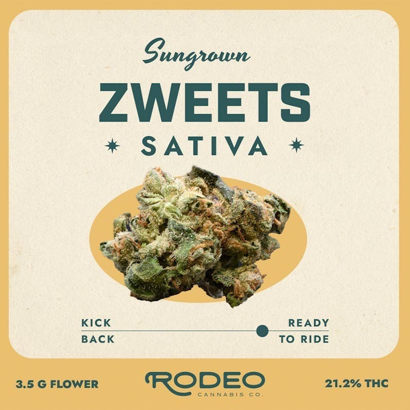 Rodeo Cannabis - Zweets 3.5g Sun Grown Flower - 1