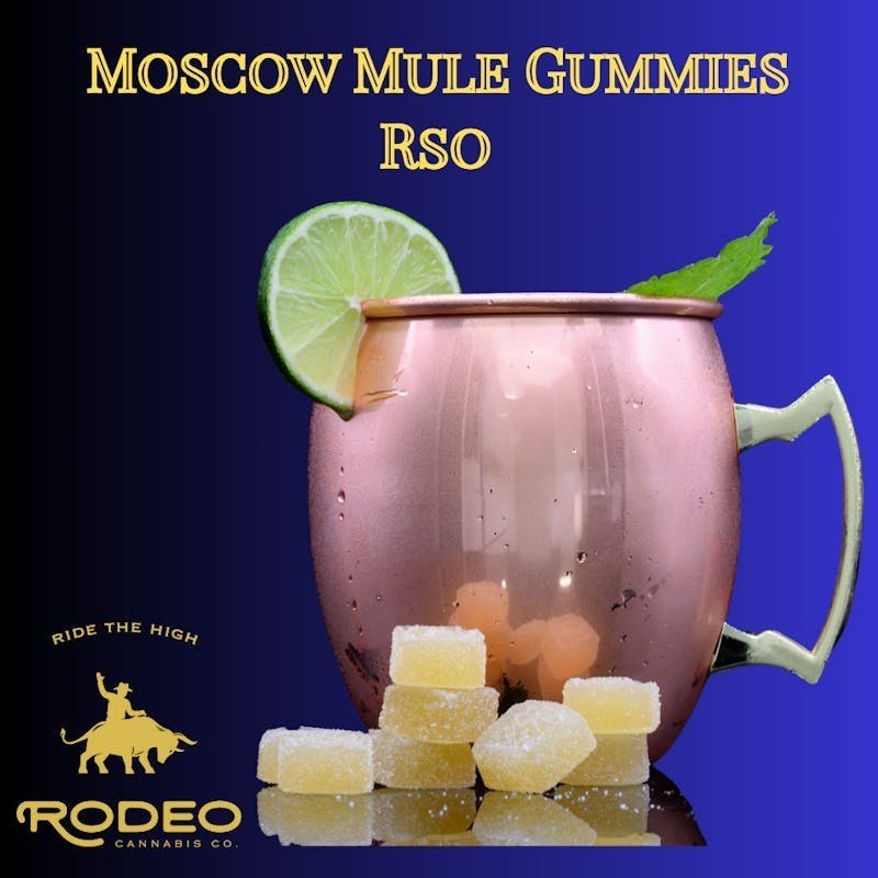 Rodeo Cannabis - Moscow Mule RSO Gummies | 20pk | 100mg - 1