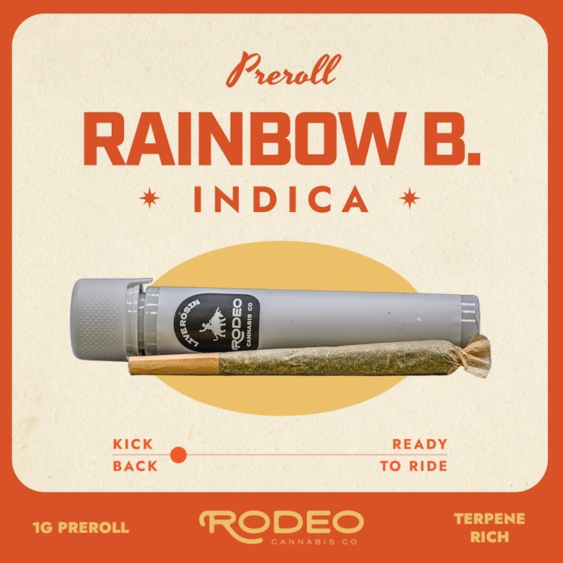 Rodeo Cannabis - Rainbow Belts 1g Sun Grown Preroll - 1