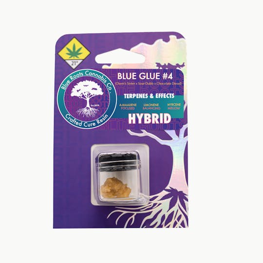 Blue Roots Cannabis - Blue Roots Cannabis Co. | Blue Glue #4 x Blue Dream Terp Sugar / Batter 1g - 1
