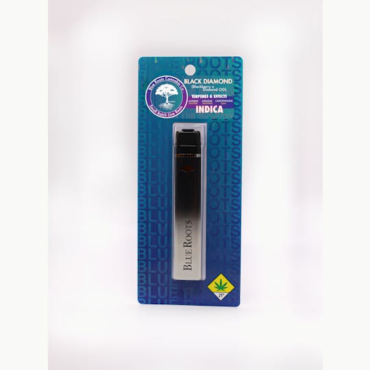 Blue Roots Cannabis - Blue Roots Cannabis Co. | Black Diamond Disposable (Live Resin) - 1