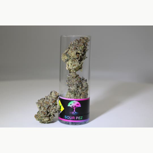 Blue Roots Cannabis - Blue Roots Cannabis Co | Sour Pez Indoor Flower (Indica) - 1