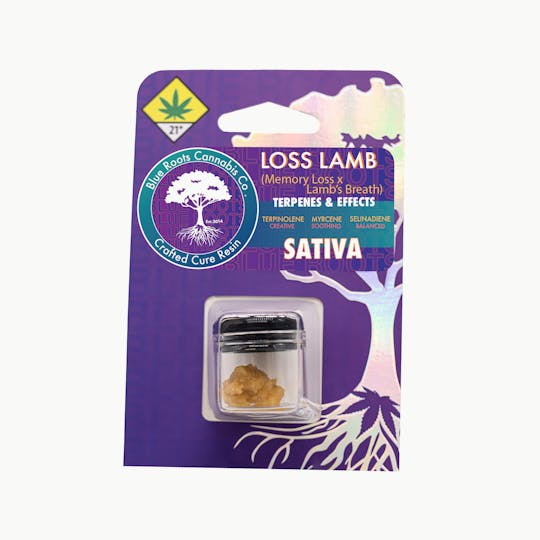 Blue Roots Cannabis - Blue Roots Cannabis Co. | Loss Lamb Terp Sugar / Batter 1g - 1