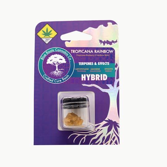 Blue Roots Cannabis - Blue Roots Cannabis Co. | Tropicana Rainbow Terp Sugar / Batter 1g - 1