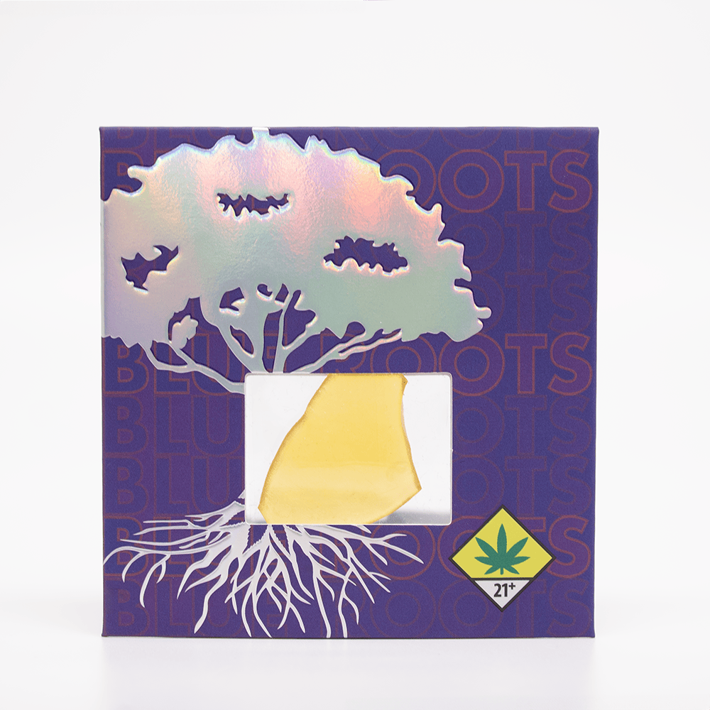 Blue Roots Cannabis - Blue Roots Cannabis Co. | UW Purple Shatter 1g - 1