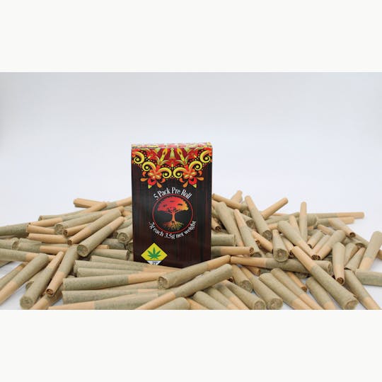 Blue Roots Cannabis - Blue Roots Cannabis Co. | Memory Loss Full Flower Pre Rolls .7g (5pk) - 1