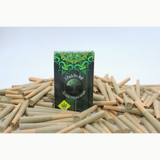 Blue Roots Cannabis - Blue Roots Cannabis Co. | Baby Yoda Full Flower Pre Rolls .7g (5pk) - 1