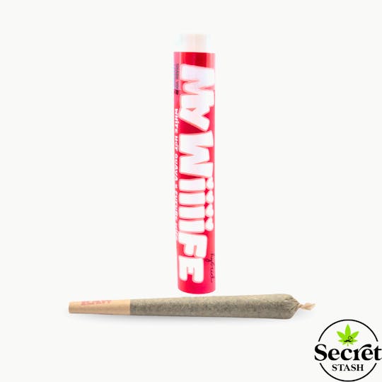 Secret Stash - Secret Stash | Full Bud Pre Roll | My Wiiiife | 1.2g - 1