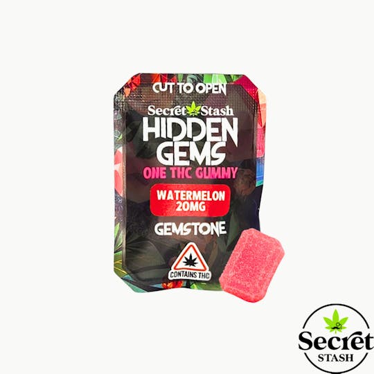 Secret Stash - Secret Stash | Hidden Gems | Solo | THC | Watermelon | 20mg - 1