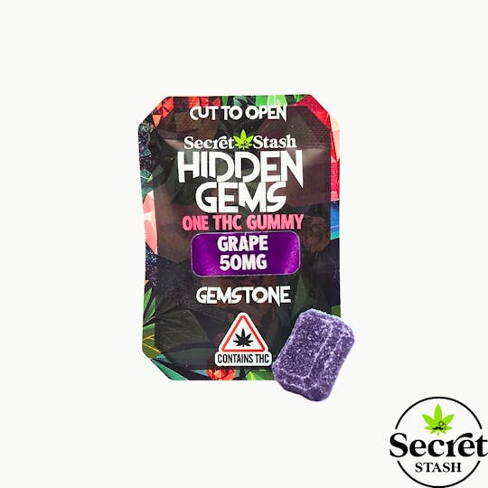 Secret Stash - Secret Stash | Hidden Gems | Solo | THC | Grape | 50mg - 1