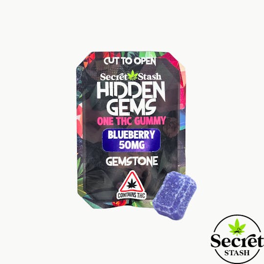 Secret Stash - Secret Stash | Hidden Gems | Solo | THC | Blueberry | 50mg - 1