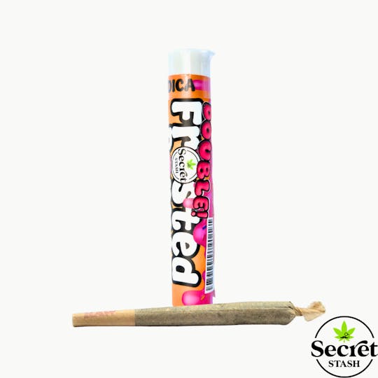Secret Stash - Secret Stash | Full Bud Pre-Roll | Infused |Double Frosted Donut | 1.2g - 1