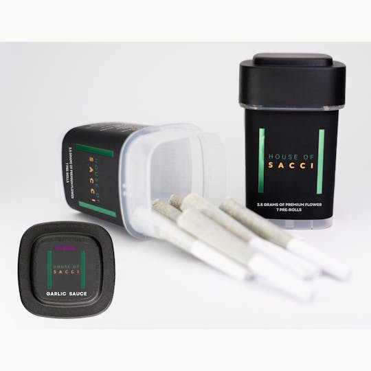 House of Sacci - GARLIC SAUCE PRE-ROLLS 3.5 GRAMS - 1
