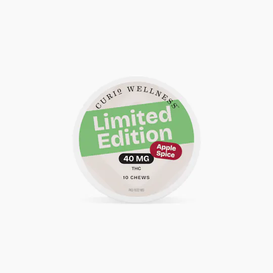Curio Wellness - Missouri - Apple Spice Chews | 400mg | 10ct | 40mg/ea - 1