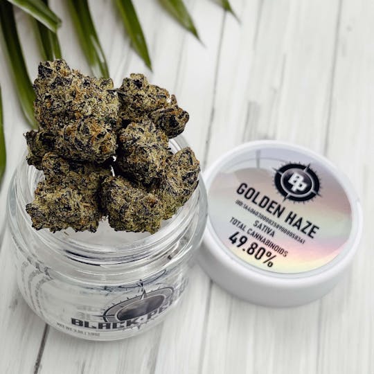Twenty Two K / 22k - BLACK PEARL - Diamond Coated Indoor Flower - Golden Haze - 3.5g | 1/8oz - 1