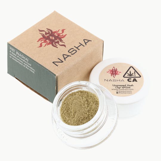 NASHA - Dobos Triangle 1.2g Green Unpressed Hash (Bandwagon Gardens) - 1