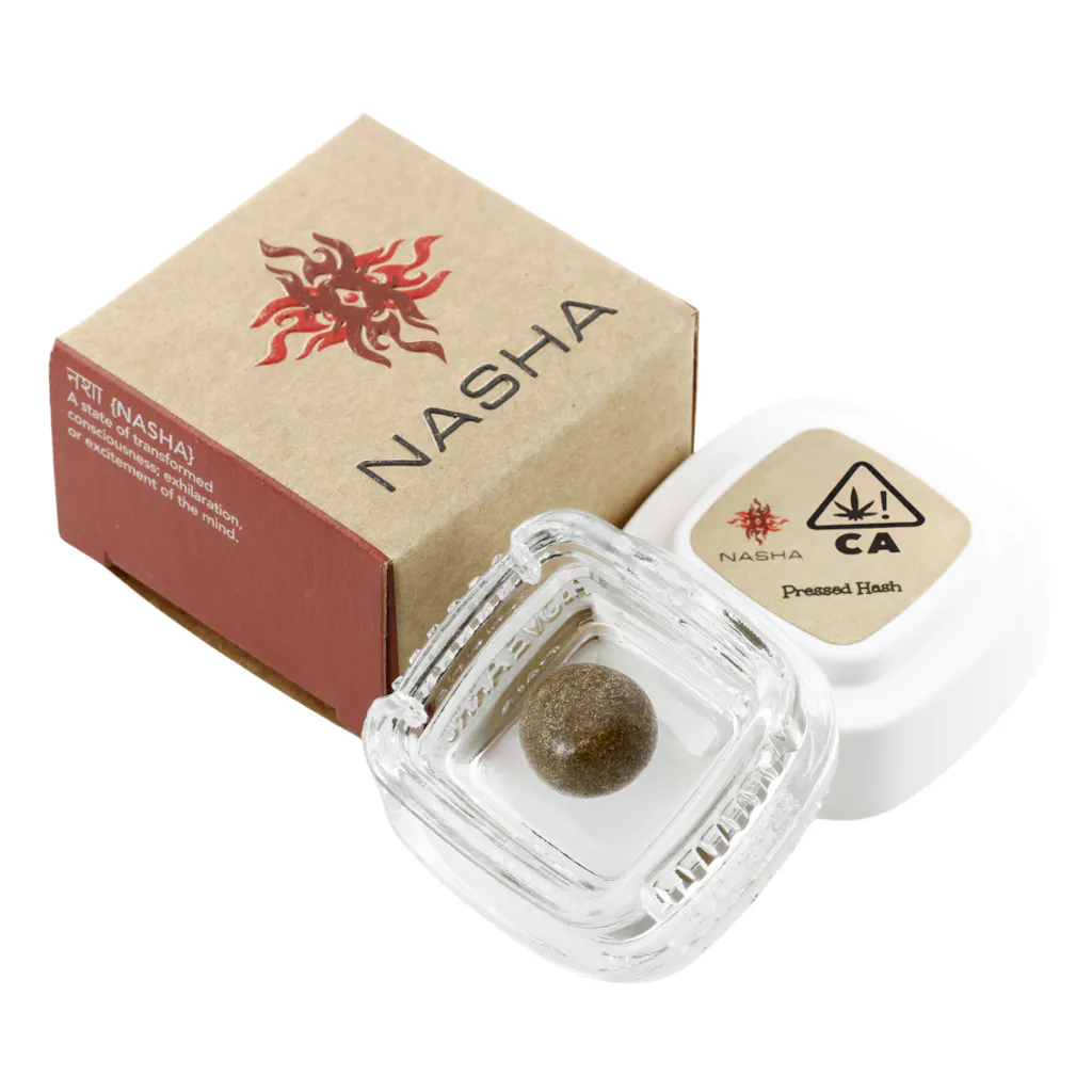 Egyptian Gold 1.2g Red Pressed Hash (Bandwagon Gardens) - NASHA