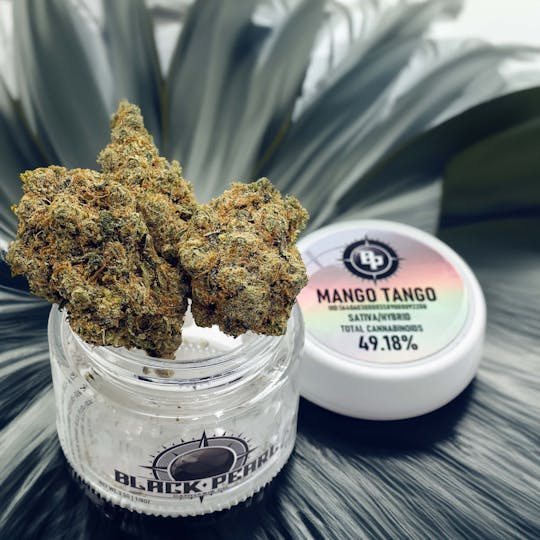 Twenty Two K / 22k - BLACK PEARL - Diamond Coated Indoor Flower - Mango Tango - 3.5g | 1/8oz - 1