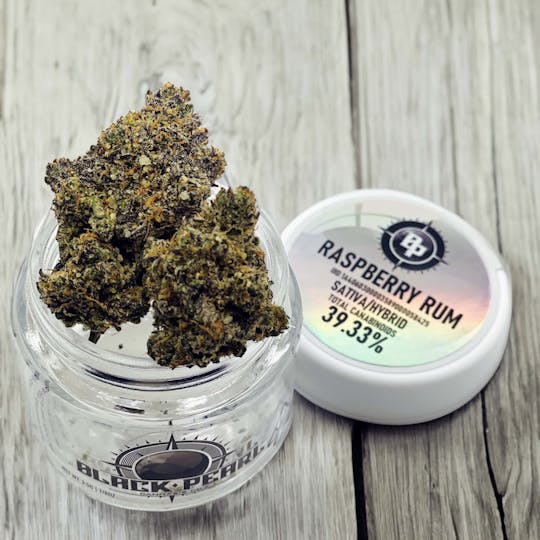 Twenty Two K / 22k - BLACK PEARL - Diamond Coated Indoor Flower - Raspberry Rum - 3.5g | 1/8oz - 1
