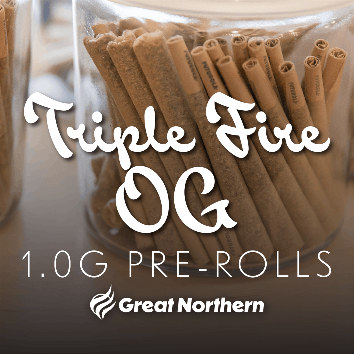 Great Northern Cannabis - Great Northern Cannabis 1g Triple Fire OG Pre-roll (Hybrid) - 1