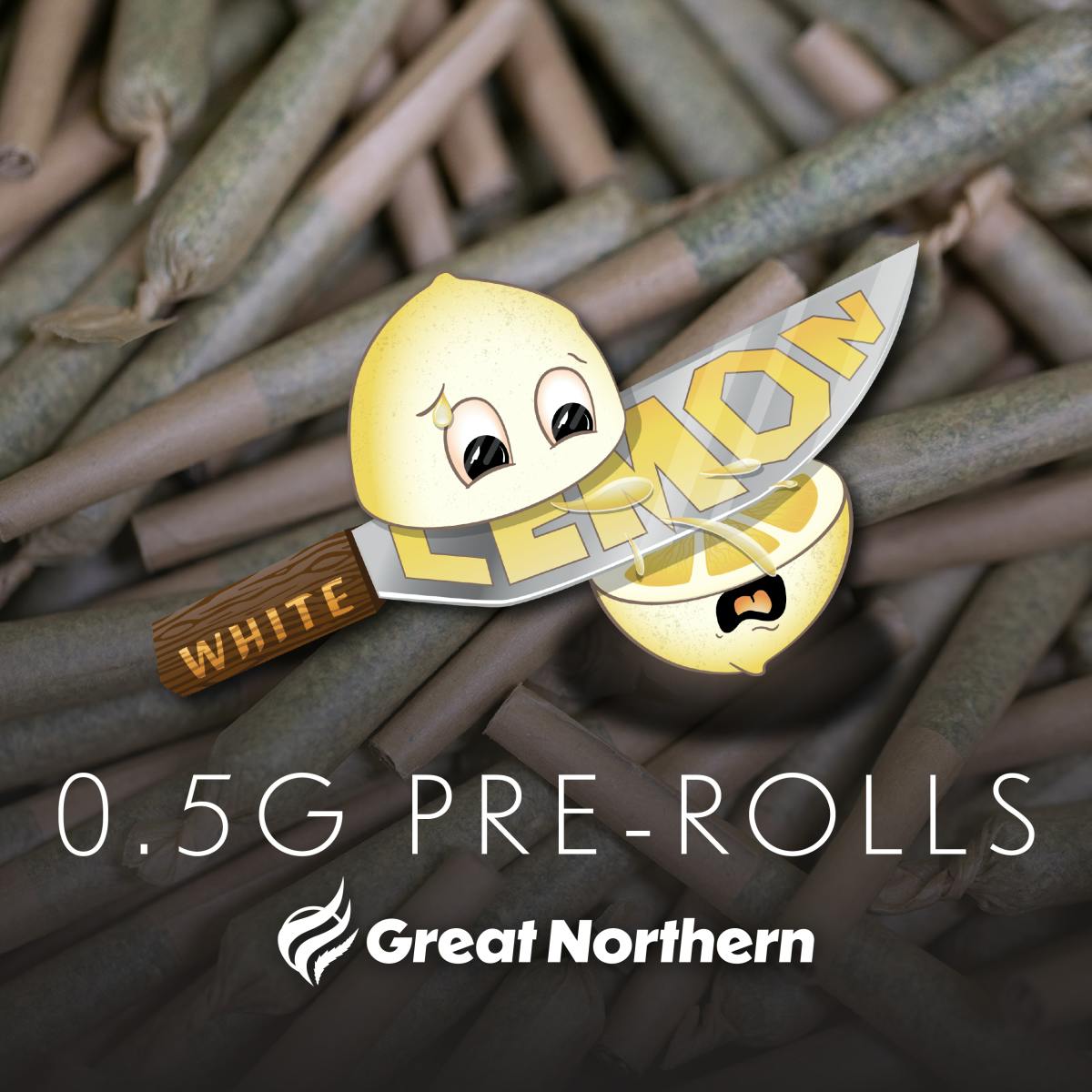 Great Northern Cannabis - Great Northern Cannabis 0.5g White Lemons Pre-roll (Sativa) - 1